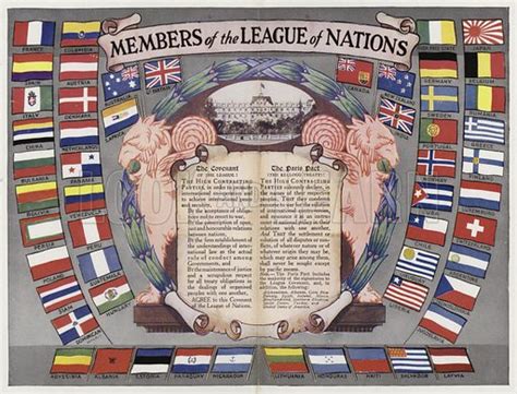 the league of nations members