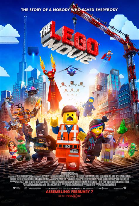 the lego movie 2014 poster