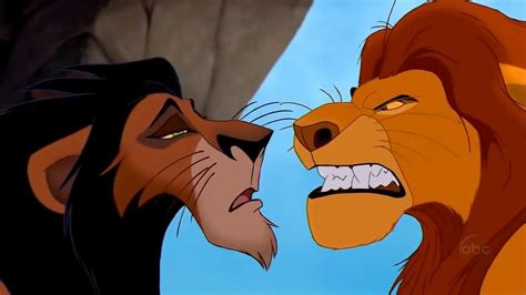 the lion king 1994 scar and mufasa