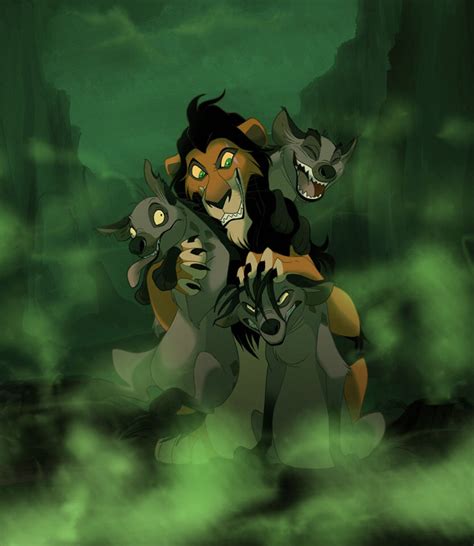 the lion king hyenas and scar