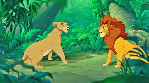 the lion king simba and nala reunite