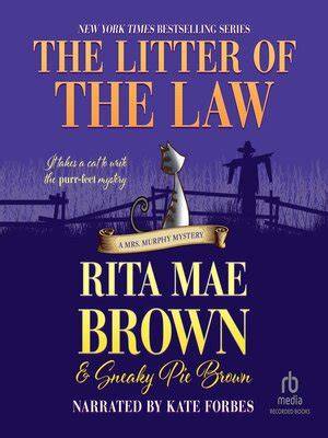 the litter of the law rita mae brown