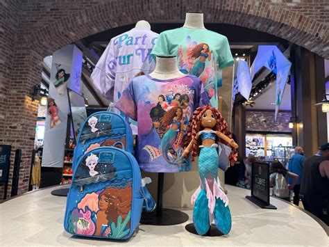 the little mermaid merch