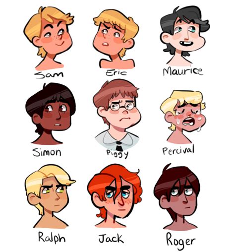 the lord of the flies characters
