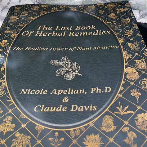 the lost book of remedies nicole apelian
