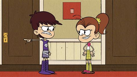 the loud house luna and luan arguing