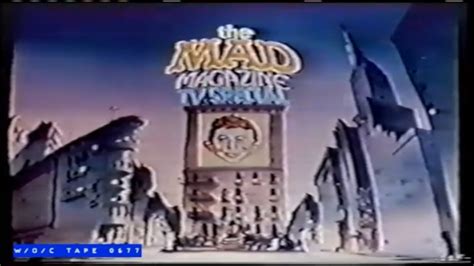 the mad magazine tv special