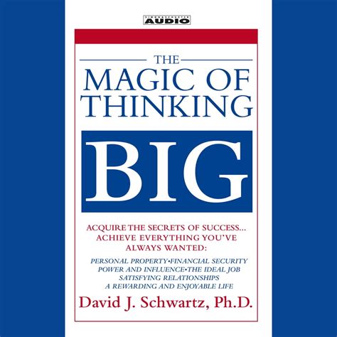The Magic Of Thinking Big Audiobook