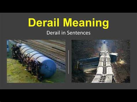 the meaning of derail