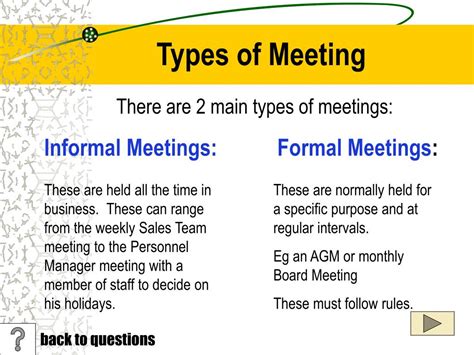 the meaning of meeting