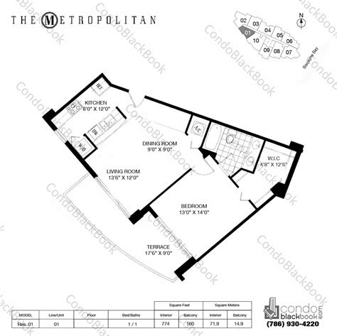 the metropolitan brickell floor plans
