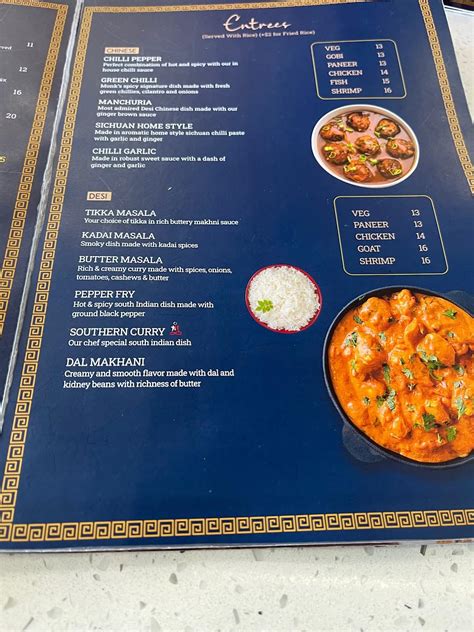 the monks irving menu