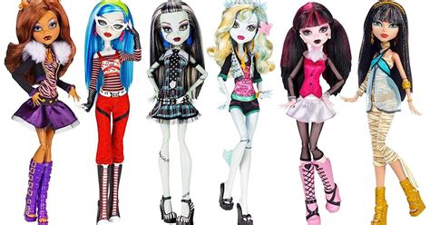 the most popular monster high dolls