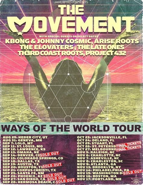 the movement band tour