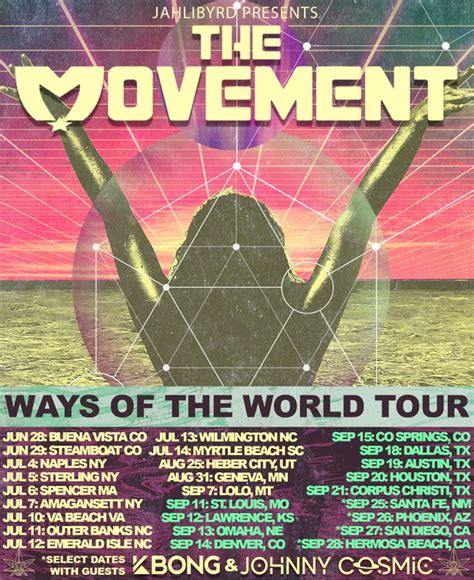 the movement tour dates