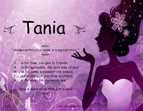 the name tania meaning