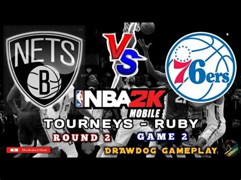 the nets vs the 76ers 2k 18 game