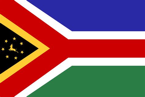 the new flag of south africa