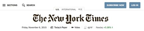 the new york times online login