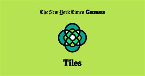 the new york times tiles game