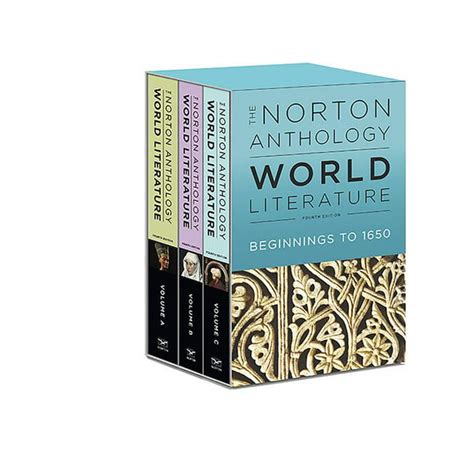the norton anthology of world literature 3rd