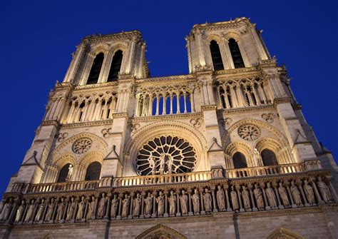 the notre dame de paris cathedral in france
