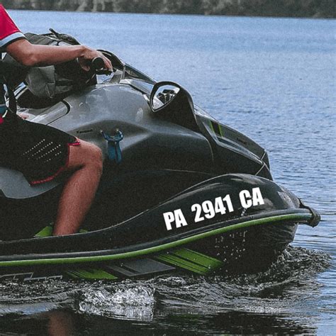 the numbers of jet skis