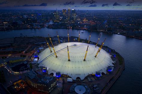 the o2 arena in london