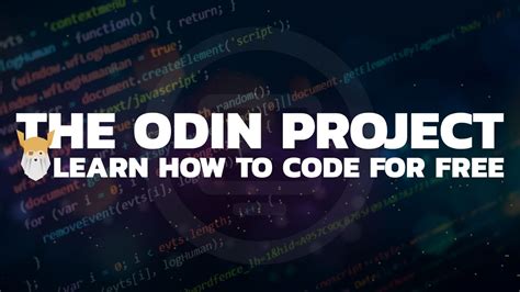 the odin project on windows