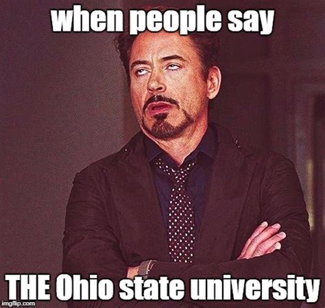 the ohio state university meme