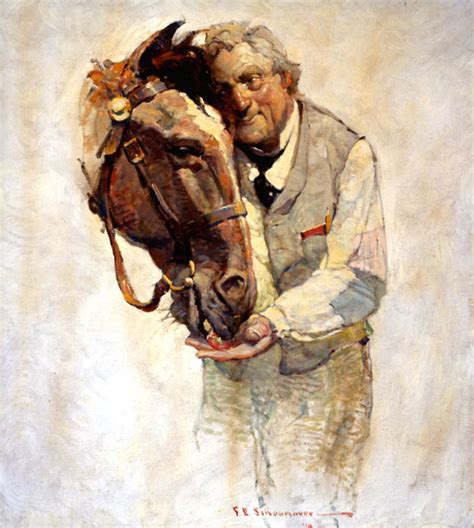 the old man and his horse