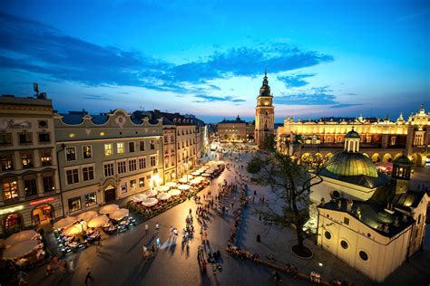 the old town view cracovia