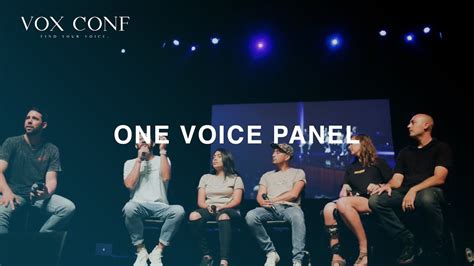 the one voice panel