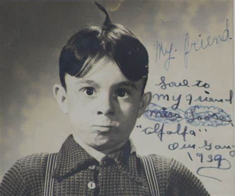 the original alfalfa from the little rascals