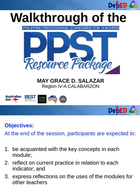 The Package Walkthrough