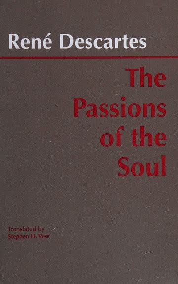 the passion of the soul descartes pdf