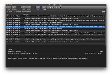 The Pasteboard Name Com.apple.uikit.pboard.general Is Not Valid