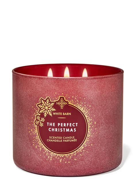 the perfect christmas candle bath and body