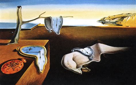 the persistence of memory art