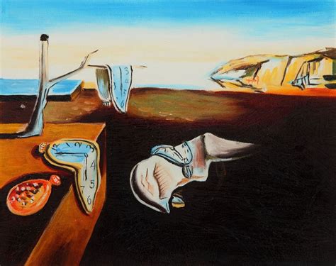 the persistence of memory painting principle
