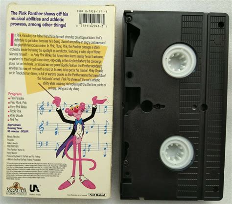 the pink panther on parade vhs