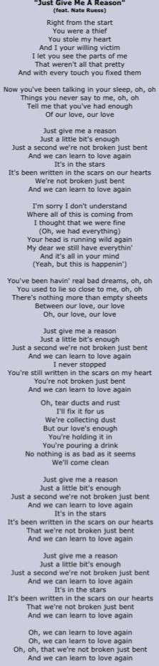 the pink song lyrics