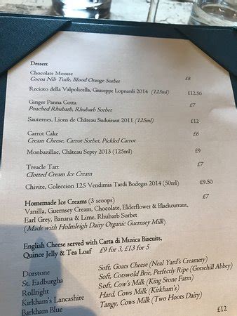 the plough kingham menu
