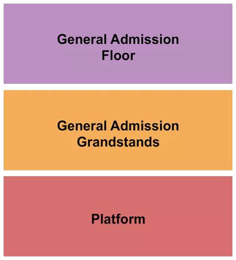 The Podium Seating Chart