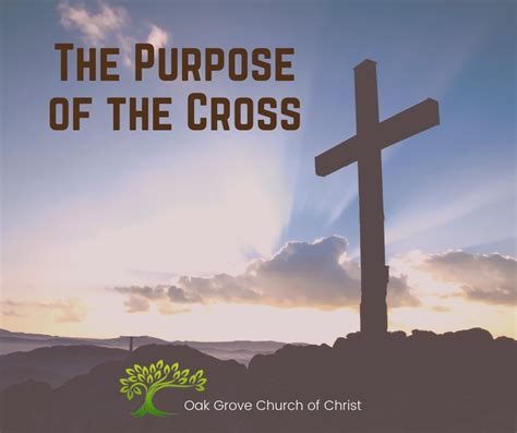 the purpose of the cross sermon