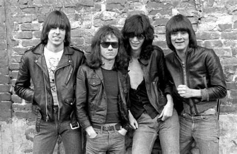 the ramones were an early punk band