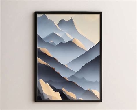 The Range Wall Art Navy