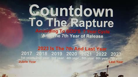 the rapture in 2023