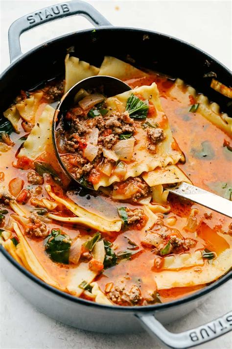 the recipe critic lasagna soup