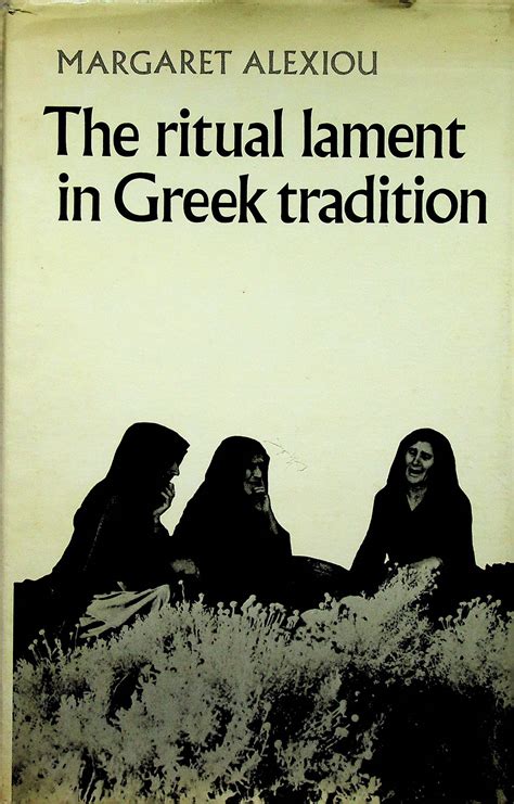 the ritual lament in greek tradition
